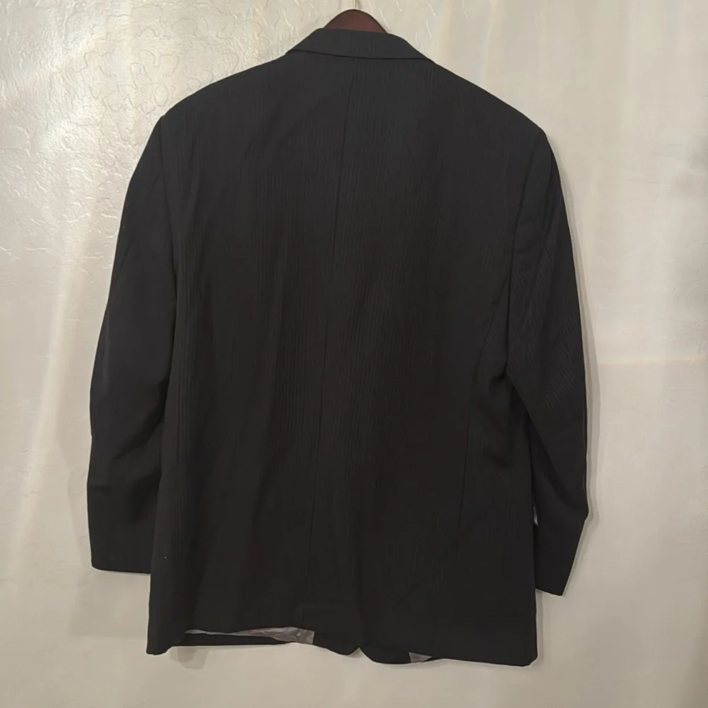 Axcess Black Wool‎ Pin Stripe Blazer
